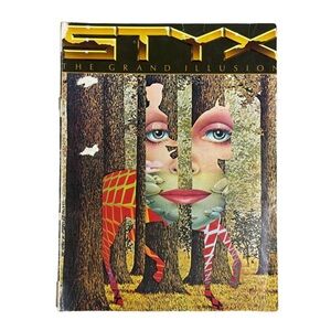 Vintage Styx The Grand Illusion Songbook (Almo, 1977)